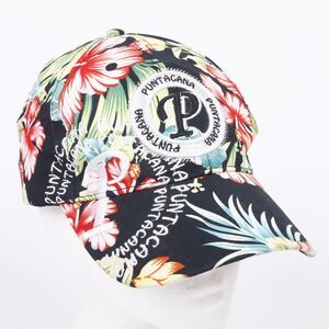 Punta Cana Kaliko Embroidered Logo Patch AOP Floral H&L Ball Cap Hat